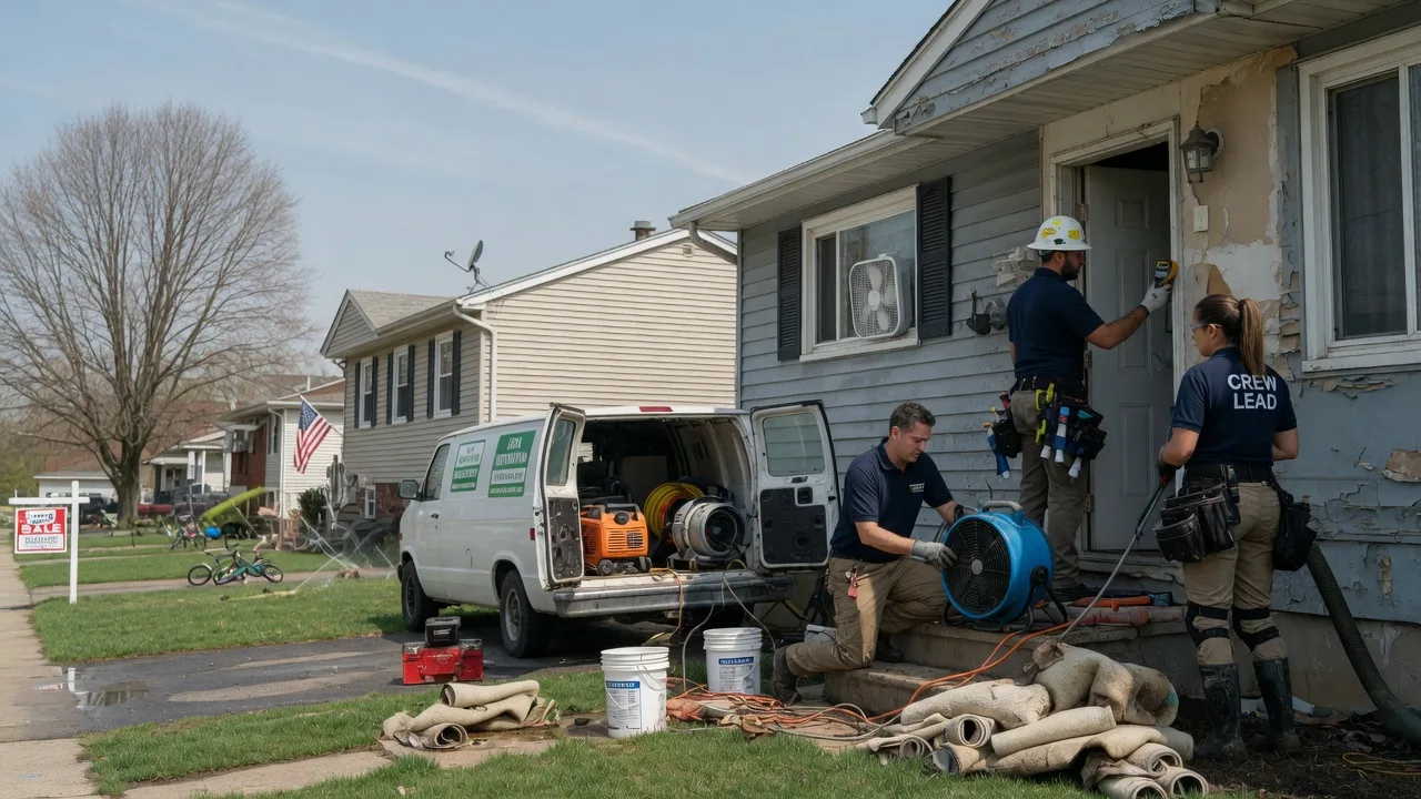 Flood Cleanup in New Salem, ND near me